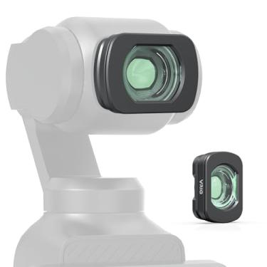 Imagem de Lente grande-angular VRIG para DJI Osmo Pocket lente grande angular de 3.112° compatível com DJI Osmo Pocket 3, fixação magnética/revestida de dupla face