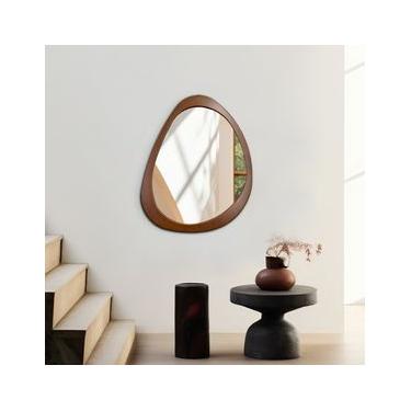 Imagem de Espelho Decorativo Gringa P 84x64cm Orgânico