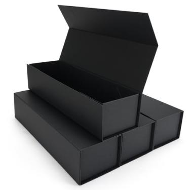 Imagem de RLAVBL 4 Pack Card Storage Boxes Black