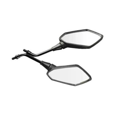 Imagem de Espelhos Retrovisores Convexos Para Motocicleta E Scooter E-Bike 8mm 1