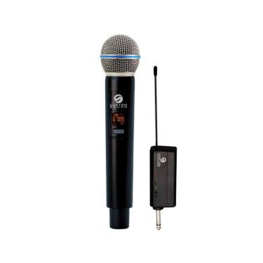 Imagem de Transmissor Sem Fio Bastão e Receiver UHF P10 Custom Sound CW 20 - BK