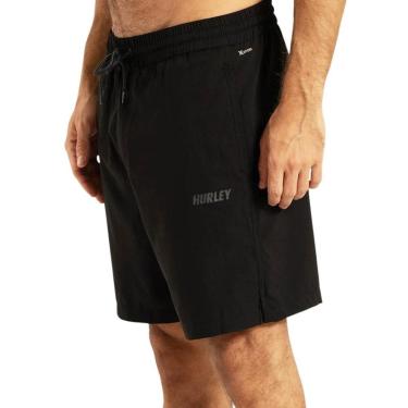 Imagem de Bermuda Hurley Shorts Volley H2O-DRI Trek Preto-Masculino