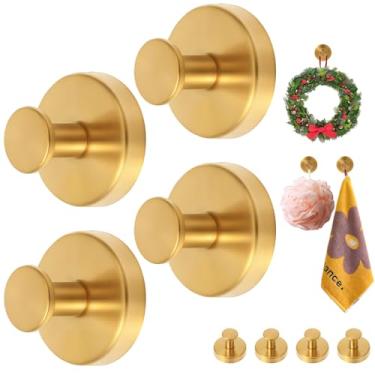 Imagem de Trzzyan Ganchos de ventosa, ganchos de ventosa para chuveiro, ganchos de toalha removíveis para parede de porta de vidro da janela do banheiro, gancho de guirlanda de roupão de banho para pendurar