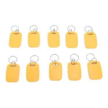 Imagem de Tnfeeon 10pcs IC ID Keyfobs, Cartões-chave RFID Legíveis e Graváveis ​​de Dupla Frequência 125kHz 13,56MHz, para Sistemas de Controle de Acesso Em Apartamentos, Escritórios,