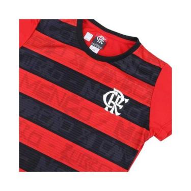 Imagem de Camisa Flamengo Braziline Shout Infantil, Vermelho, 2
