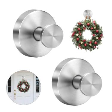 Imagem de ZoiNavyer Ganchos de ventosa para chuveiro, ganchos de ventosa resistentes para janela de vidro, ganchos de toalha para Hower, banheiro, porta de vidro, espelho, azulejo (prata, pacote com 2)