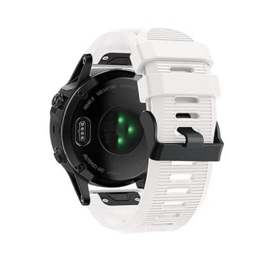 Imagem de MGTCAR Pulseira de ajuste fácil de 26 mm para Garmin Fenix 5X Plus 6X Pro 3 3HR Descent MK1/D2 Delta PX pulseira de liberação rápida (cor: H, tamanho: 26 mm largura)