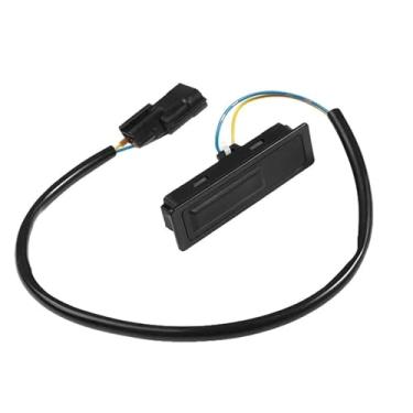 Imagem de Botão de abertura da porta traseira do porta-malas do carro botão de liberação da bota da porta traseira abridor de trava da tampa do convés da porta traseira 25380-4Ea1A 253804Ea0A para Nissan