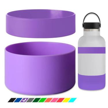 Imagem de Greant Capa Protetora de Silicone para Hydro Flask 64oz Roxa