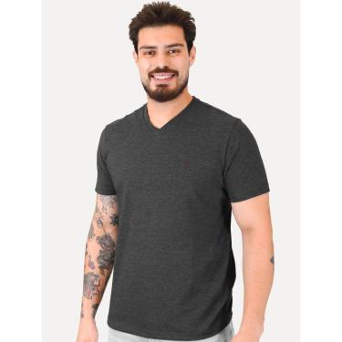 Imagem de Camiseta Aramis Basic V-Neck Dark Logo Masculina-Masculino