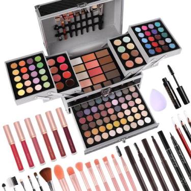Imagem de Set de Maquillaje CHARMCODE Kit Completo 132 Colores y Brochas