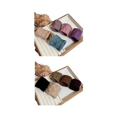 Imagem de Conjunto De Elásticos Coloridos De Nylon Para Cabelo Feminino E Infant