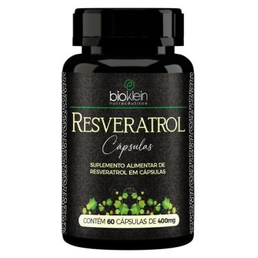 Imagem de RESVERATROL 400mg 60 Caps Bioklein