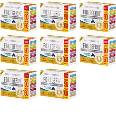 Imagem de Kit 08 Polivitamínico Ômega 3 Fort Gerin 90Cps - La San Day