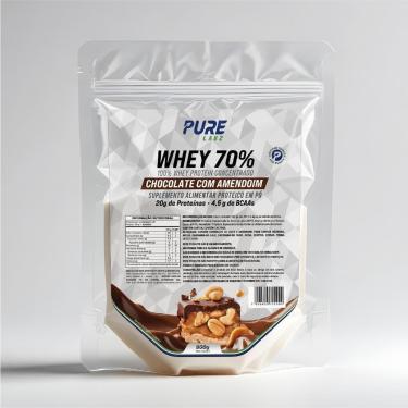 Imagem de Whey Protein Concentrado 70% 900g Pure Athletic-Unissex