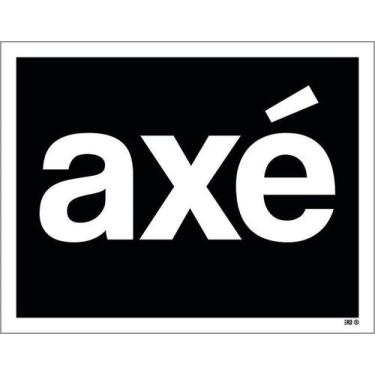 Imagem de Kit 5 Placa Acm Axé 18X23 - Sinalizo