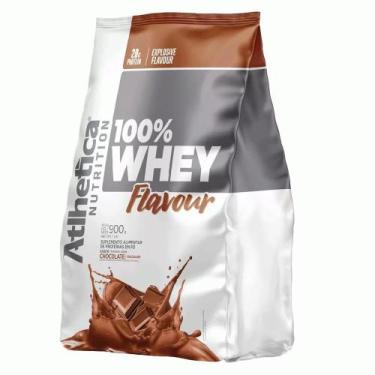 Imagem de 100% Whey Flavour Refil (900g) - Atlhetica Nutrition, Chocolate