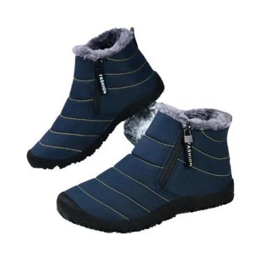 Imagem de Botas De Neve De Inverno Para Homens E Mulheres, Calçados De Algodão D