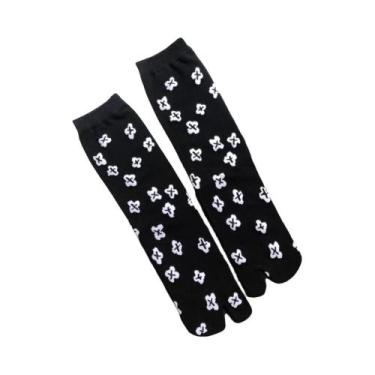 Imagem de Meias De Algodão Penteado Coloridas Com Desenhos Animados Para Mulhere