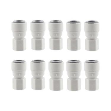 Imagem de Conectores FFL Push-Fit De 3/8" X 1/4" Para Cervejeiras Domésticas Cor