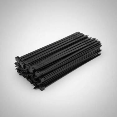 Imagem de Abraçadeira de nylon 20cm x 7,6mm com 50 unidades  fixação industrial 