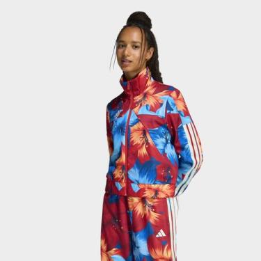 Imagem de Jaqueta Adidas Farm Tiro Tt Feminina, Azul, M