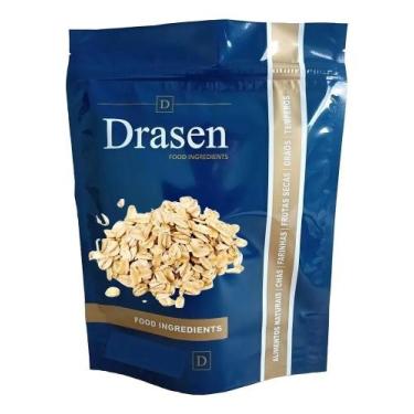 Imagem de 1kg Aveia Em Flocos Média Original  Drasen