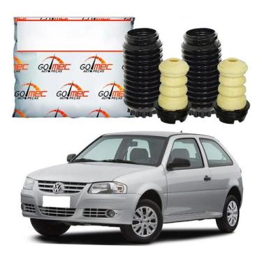 Imagem de Kit Batente Traseiro Gol G4 1.0 2006 A 2014 - Go Mec