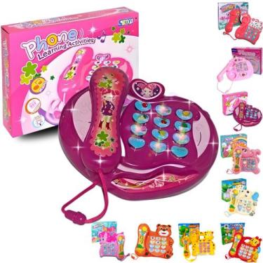Imagem de Telefone Musical Infantil Vários Modelos Brinquedo Educativo - - Europ