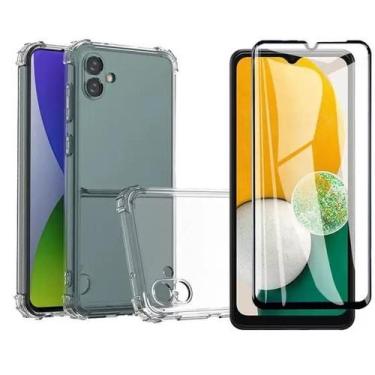 Imagem de Capa Case Anti Impactos Para Samsung Galaxy A04E +Pelicula 3D de Vidro