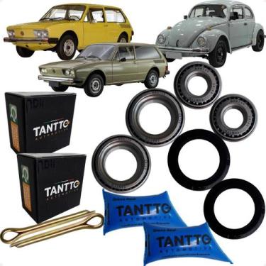 Imagem de Kit Rolamento Roda Dianteira 4 Furos Brasília Fusca Variant - TANTTO