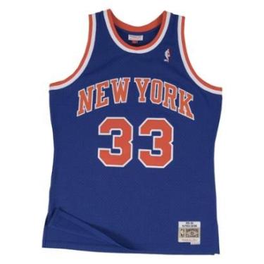 Imagem de Regata Mitchell & Ness Swingman Jersey New York Knicks Road 1991-92 Patrick Ewing Mascu...