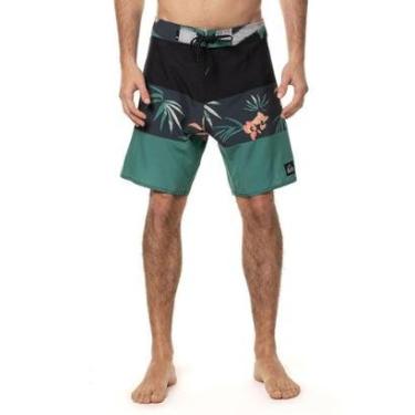 Imagem de Boardshort Quiksilver Everyday Panel Jungle 18 Preto-Preto-48-Masculino