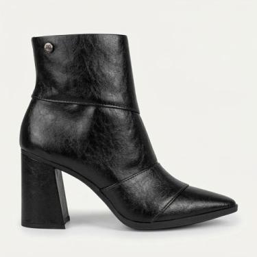 Imagem de Bota Dakota Cano Curto Preta, Preto, 36