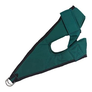 Imagem de harayaa Dispositivo portátil de tração cervical cervical maca de tração sobre a porta dor no pescoço protuberâncias para exterior, para adultos