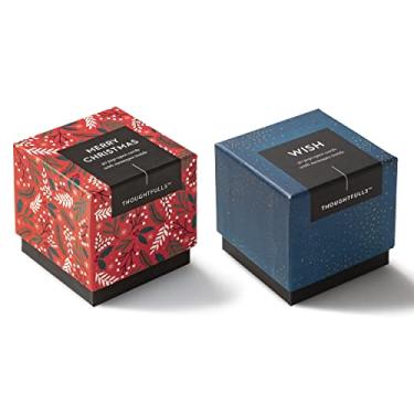 Imagem de Compendium Pacote com 2 cartões Pop-Open ThoughtFulls — Merry Christmas, Wish | 60 cartões pop-open, cada um com uma mensagem diferente dentro