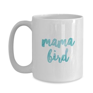 Imagem de Caneca Mamãe Pássaro â€“ Caneca de café â€“ Presente de maternidade â€“ ou aniversário para mulheres