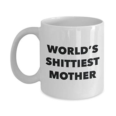 Imagem de Caneca para mãe – Caneca de café – Mãe mais do mundo – Presentes para mães – Ideia divertida de presente de aniversário