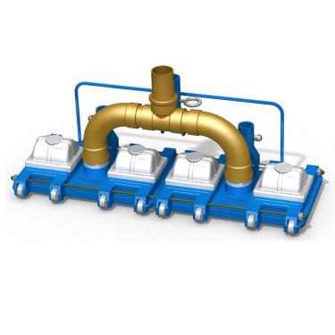 Imagem de Aspirador 16 rodas Para Piscina de alvenaria - Sodramar