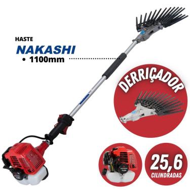Imagem de Derriçadeira Profissional Para Lavouras de Café Nakashi DL262MD Motor Mitsubishi TU26 2...