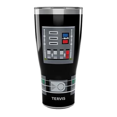 Imagem de Tervis Copo isolado Star Wars Darth Vader com detalhe de placa tripla com paredes triplas, 850 g, aço inoxidável
