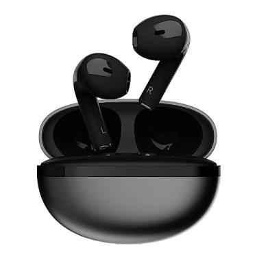 Imagem de Wennzy Fones de Ouvido Sem Fio, X1 True Wireless BT 5.3 Earbuds Touch Control com Estojo de Carregamento Sem Fio IPX4 Fones de Ouvido Estéreo À Prova D' Água Meio In-Ear Sports Music Headphones 2023