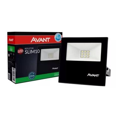 Imagem de Refletor Led Avant 10w Luz Verde Bivolt Preto