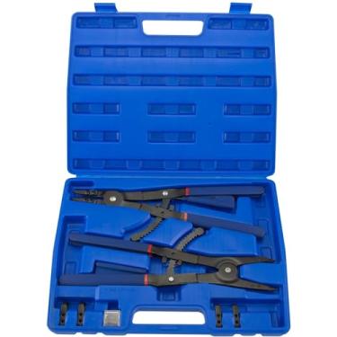 Imagem de Hiltex 02016 Conjunto de alicate de encaixe de 40.6 cm, 2 peças | Alicates externos e internos | Reto, pontas de 45°, 90°