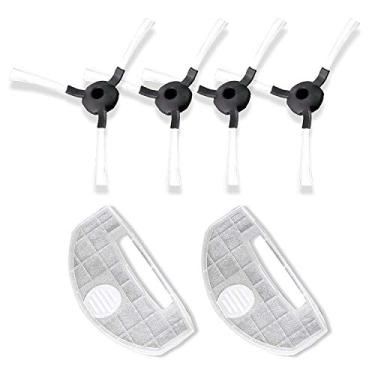 Imagem de SereneLife Aspirador de pó automático robô - bateria de lítio atualizada 90 minutos de tempo de funcionamento - robô autodetecta escadas pelos de animais de estimação, alergias, limpeza doméstica para