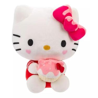 Imagem de Jazwares, Pelúcia Hello Kitty Cupcake 20cm HKT0035 - Sunny 3874