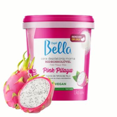 Imagem de Depil Bella - Cera Hidrossolúvel Morma Natural Pink Pitaya 1300g