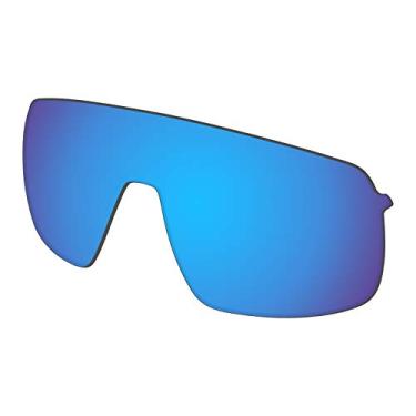 Imagem de Predrox Lentes de reposição Blue Mirror Sutro Lite para óculos de sol Oakley OO9463 polarizadas
