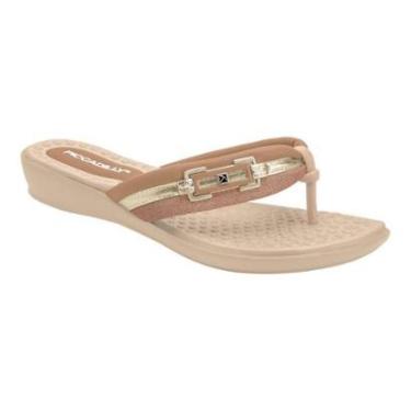 Imagem de Chinelo Piccadilly 500347 Anabela Joanete Fivela Dedo Feminino-Feminino