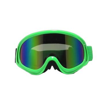 Imagem de Óculos de corrida CRG Sports Motocross ATV Dirt Bike Off Road Verde T815-3-5 T815-3-5 - PaiCRG Sports Small verde T815-3-5A